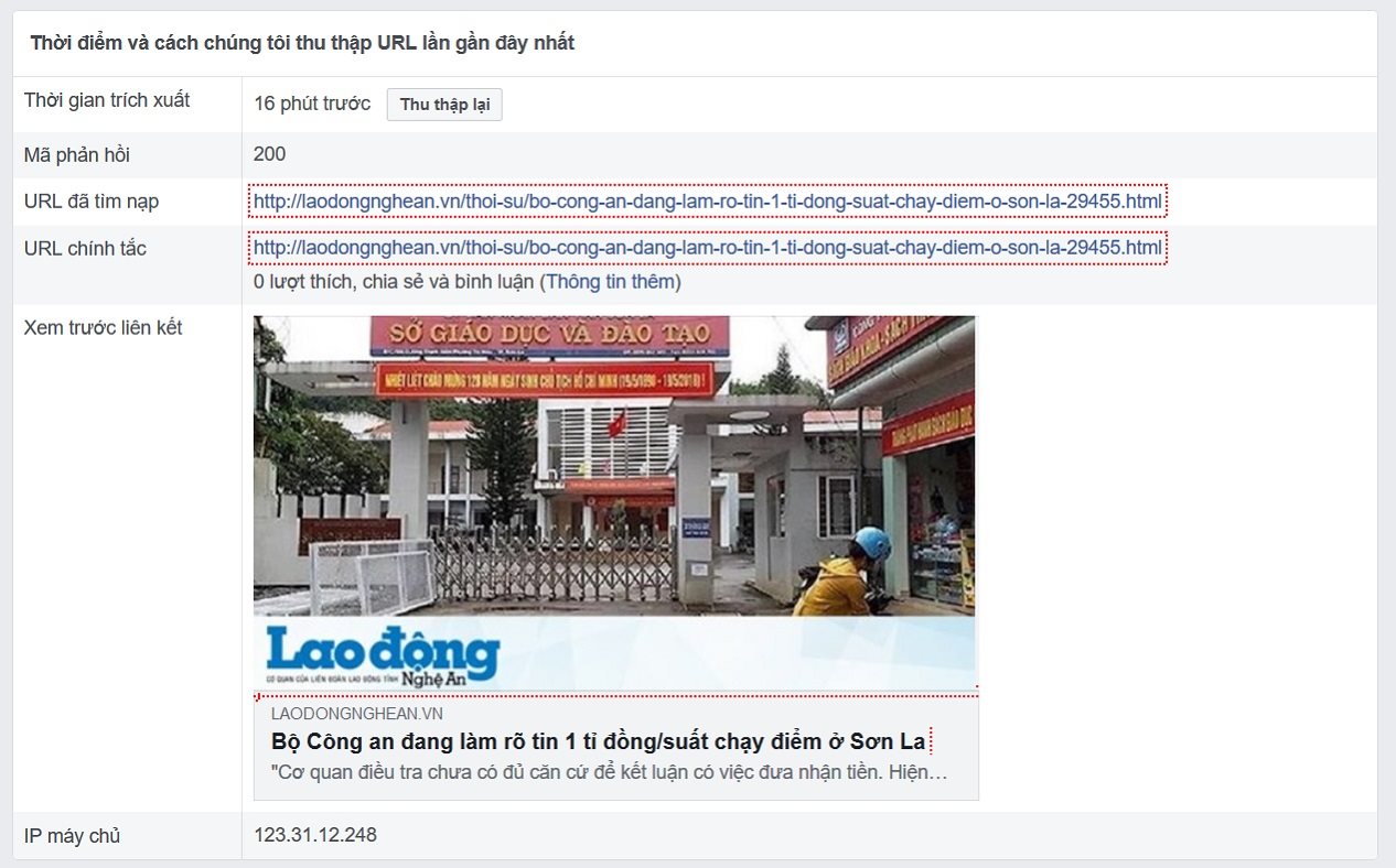 Hướng dẫn khắc phục lỗi Facebook để chia sẻ liên kết